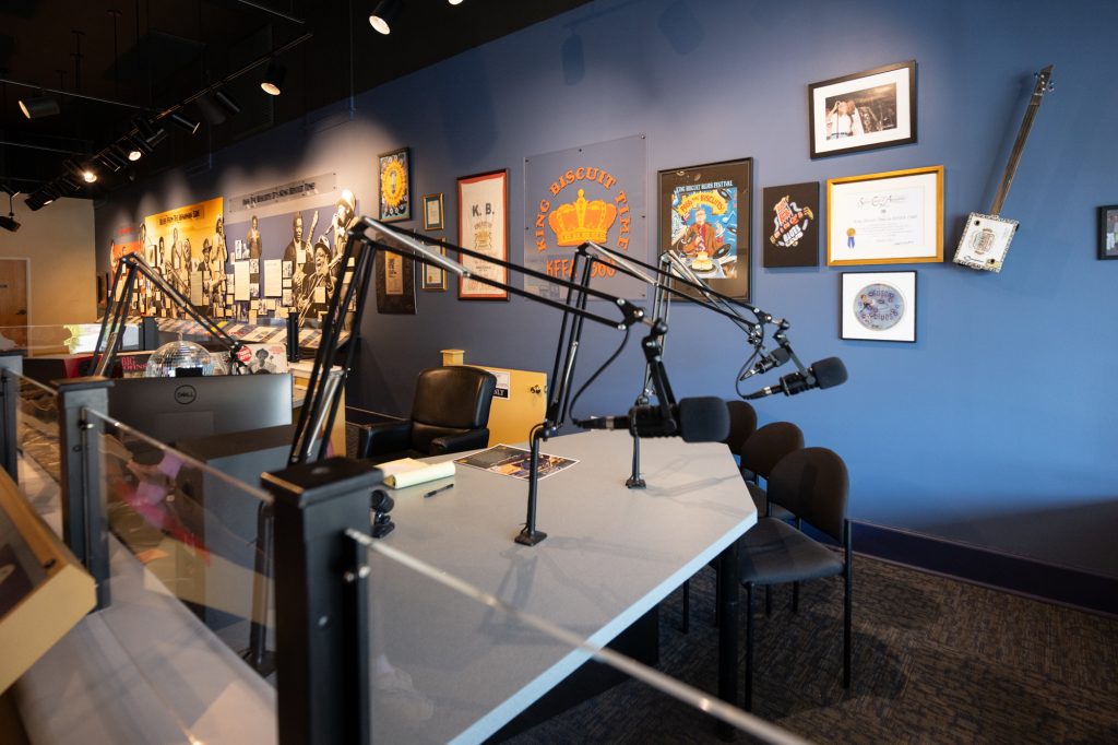 Studio of King Biscuit Time