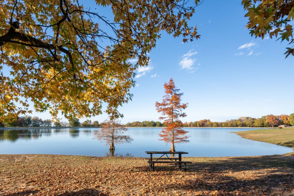 Lake Walcott in Northeast Arkansas. 