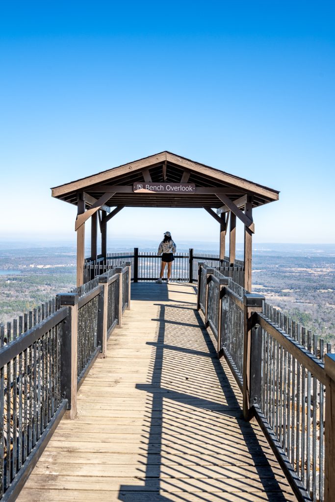 Lookout at Mount Nebo.