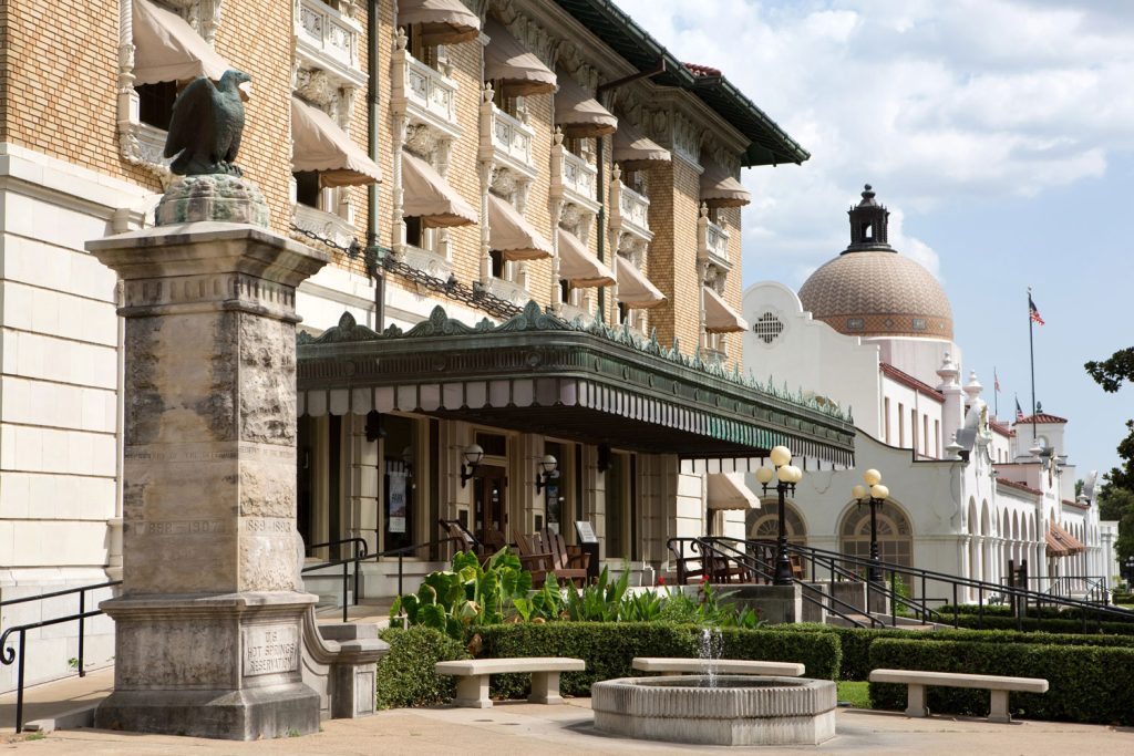 Exterior of the Fordyce Bathhouse in Hot Springs