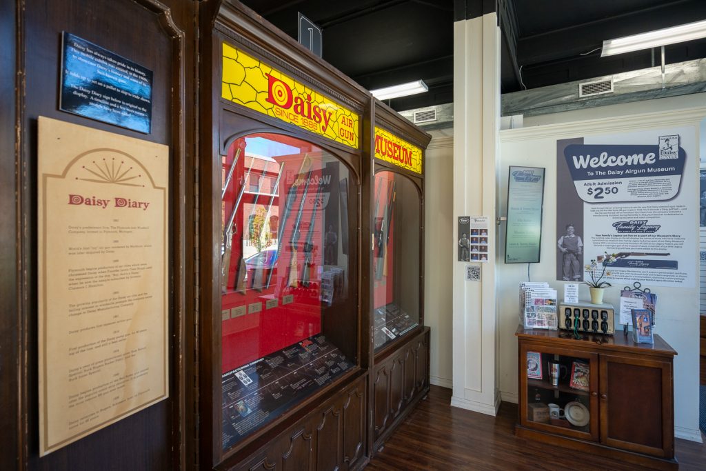 Entry to the Daisy Airgun Museum in Rogers Arkansas.