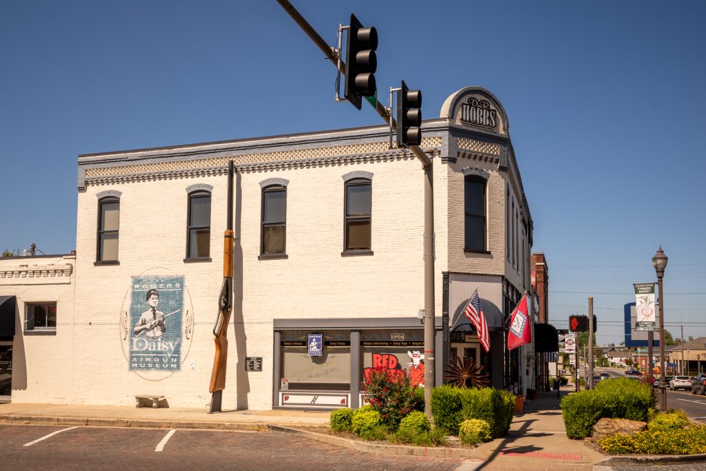 The building where the Daisy Airgun Museum is housed in Rogers Arkansas.