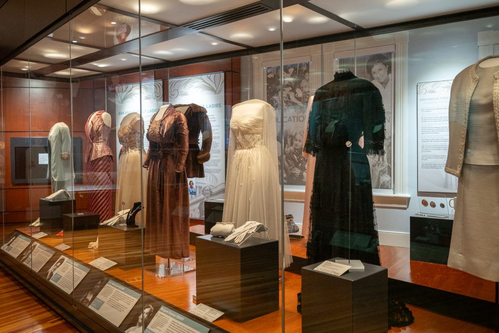 Dresses worn by the First Ladies of Arkansas